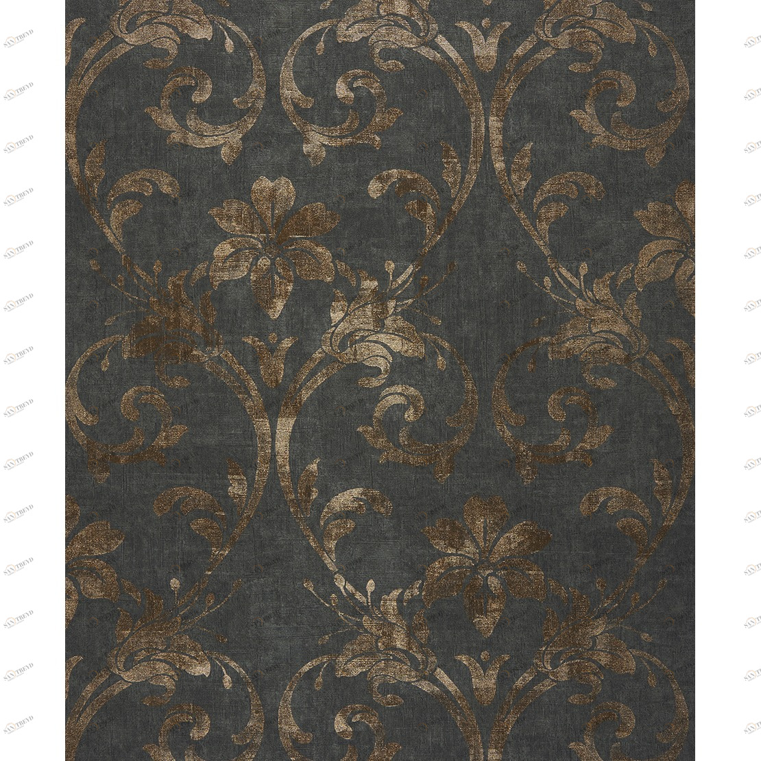 Рулон обоев MAJESTIC MAJ26409123. Основа нетканый винил Casadeco