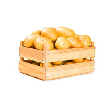 Картофель Синеглазка беби в ящике ~25 кг Santreyd 24809