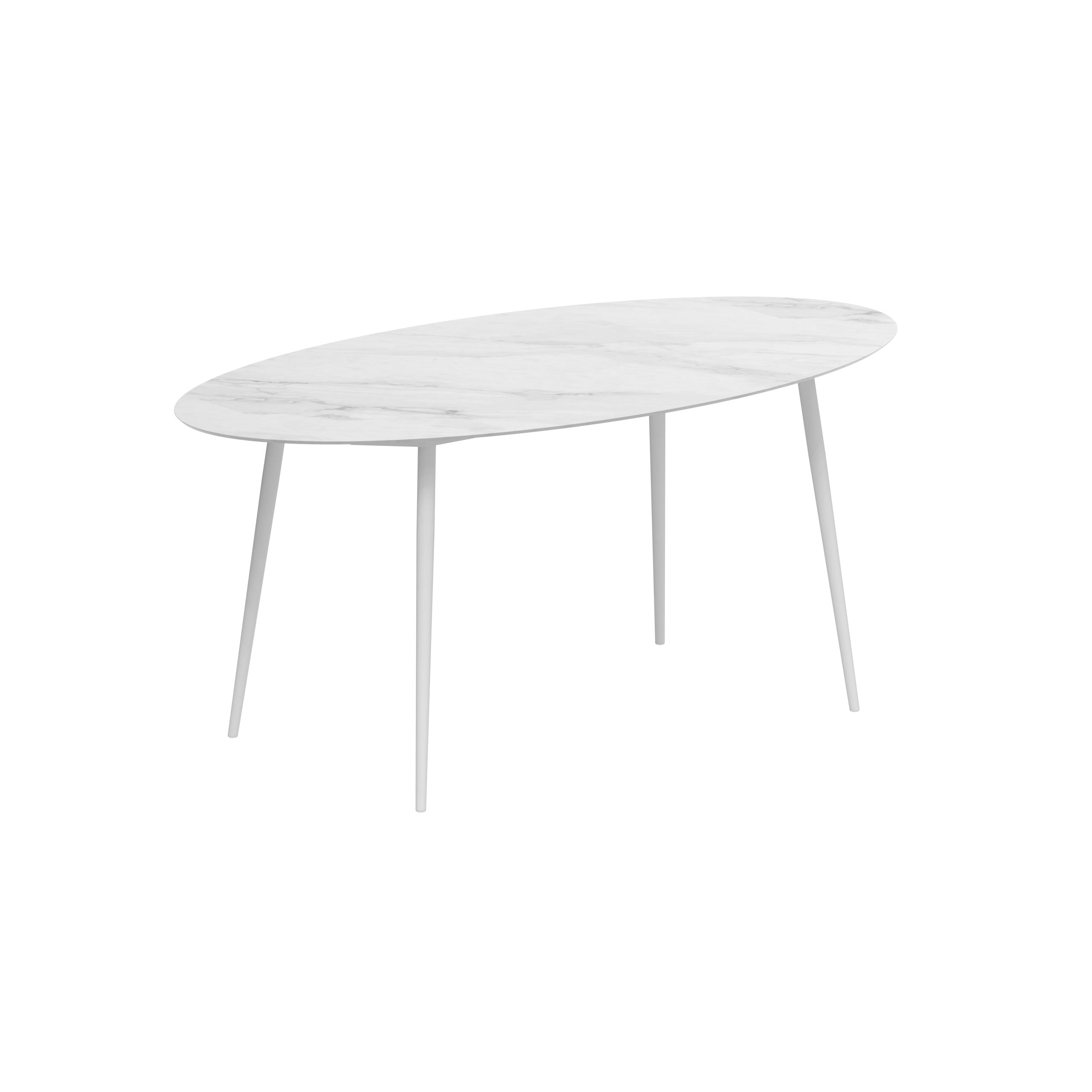 Высокий овальный керамический садовый стол Royal Botania Styletto ARCH-00129376 - Вид №1