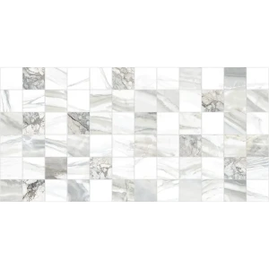 Плитка настенная Alma Ceramica Mercury 24.9x50 см 1.1205 м² цвет серый 84723457 STLM-2053180