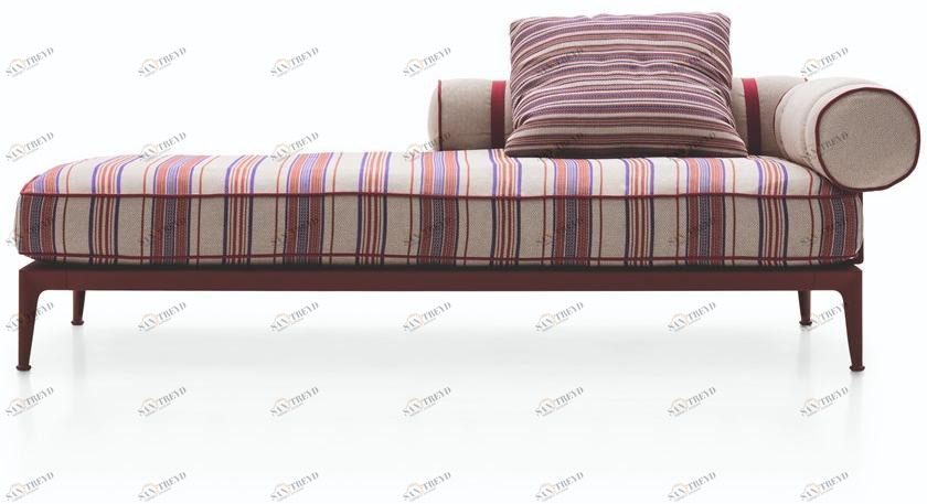 B&B Italia Outdoor Садовый лежак из ткани Ribes sun-id-1476475