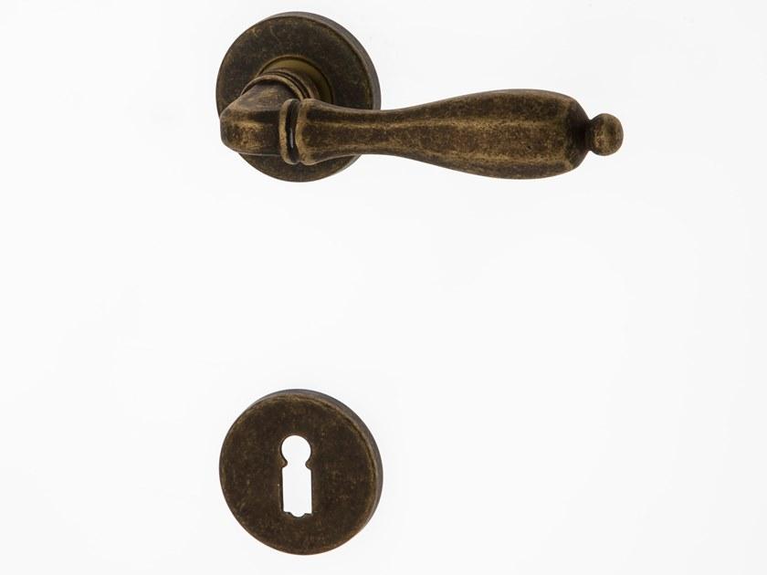 GHIDINI Ручка из латуни на розетке с замком R901 sun-id-1417929 - Вид №1