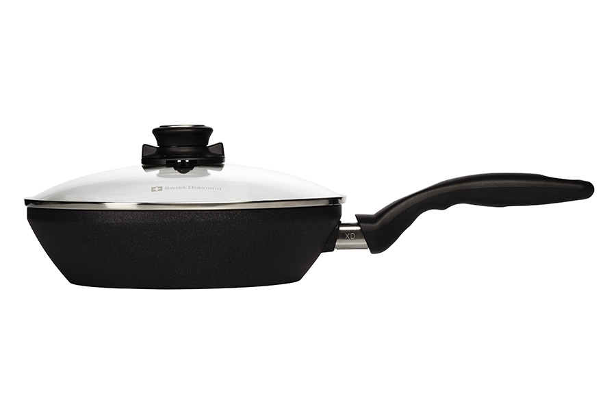 Сковорода Swiss Diamond со стеклянной крышкой, глубокая, Ø24 см XD6524C - Вид №2