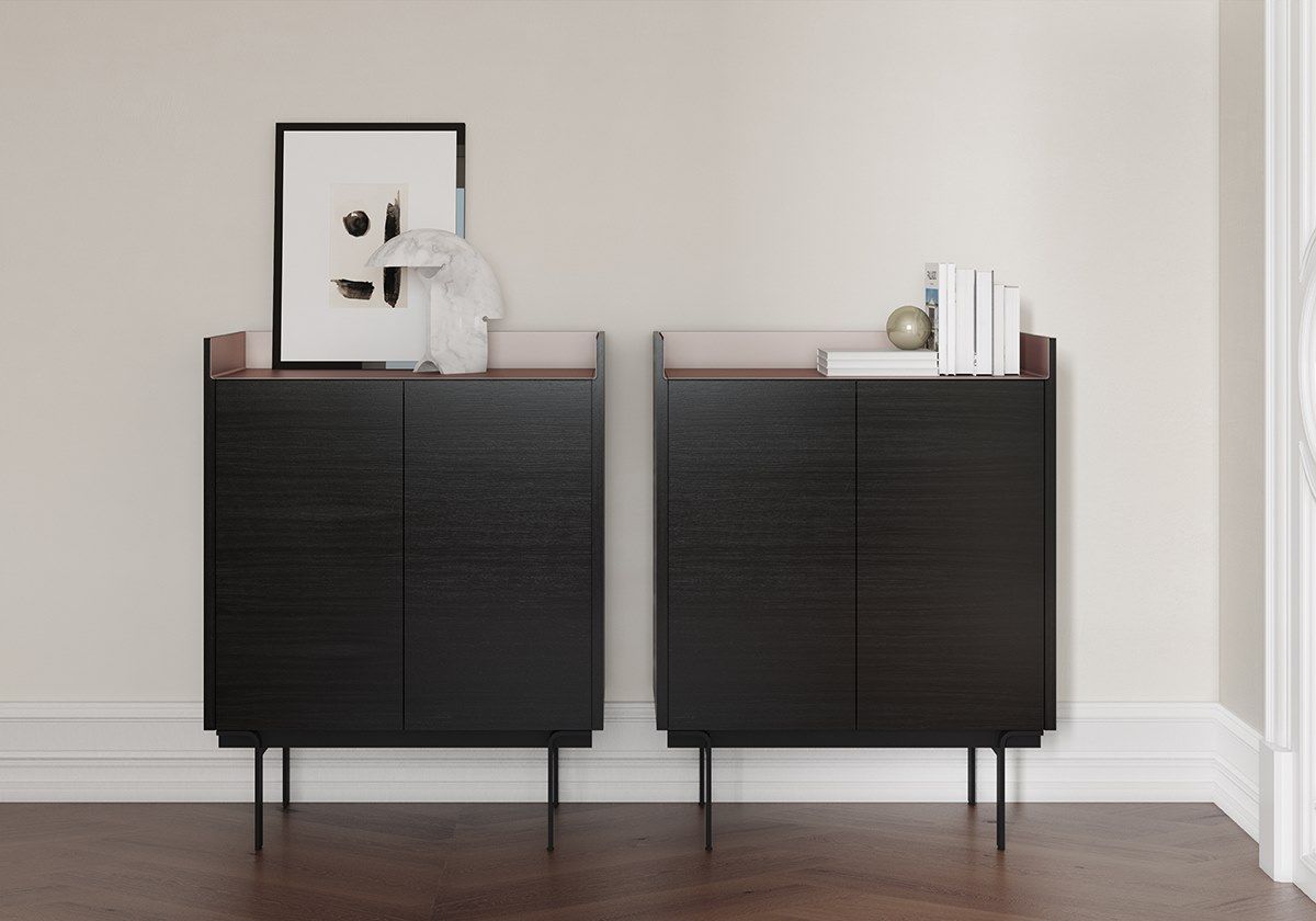 Деревянный шкаф с распашными дверцами Punt Stockholm ARCH-00065581 - Вид №4