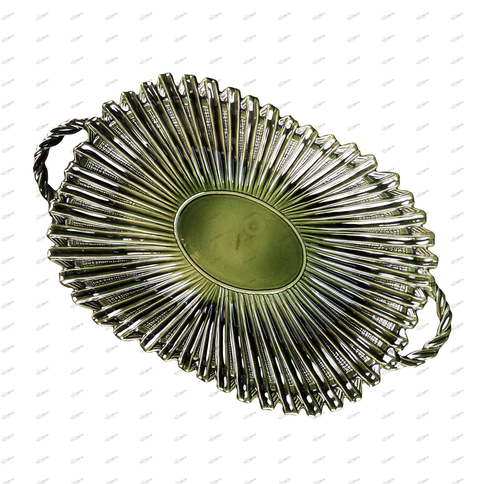 Хлебница (однотонная) Малахит PROVANSFAIENCE sun-id-994497