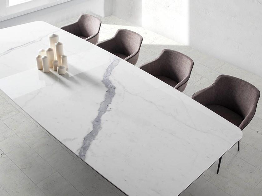 Angel Cerdá Стол для гостиной, окрашенный из стали с эпоксидной краской Urban deco 1053 Angel Cerda - Вид №4