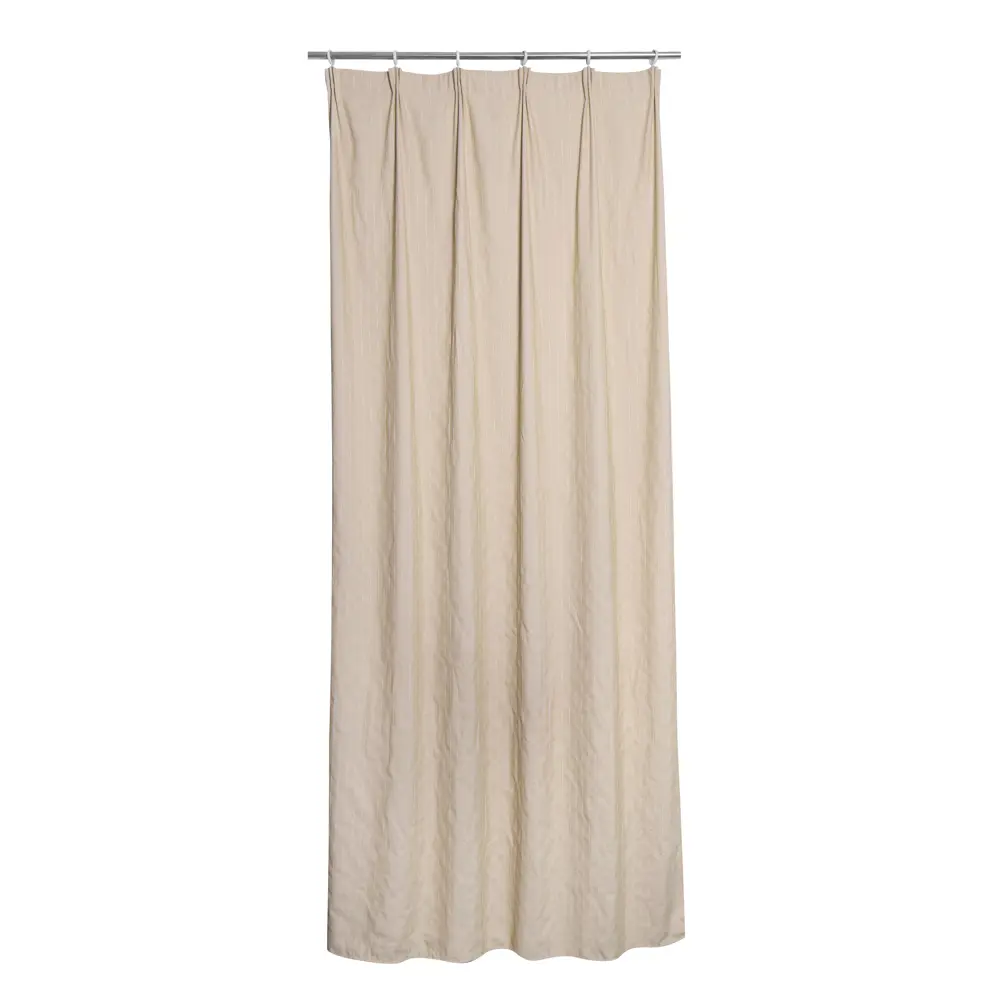 Штора на ленте Inspire Carbo 160x280 см цвет желто-белый 88311148 STLM-2133088 