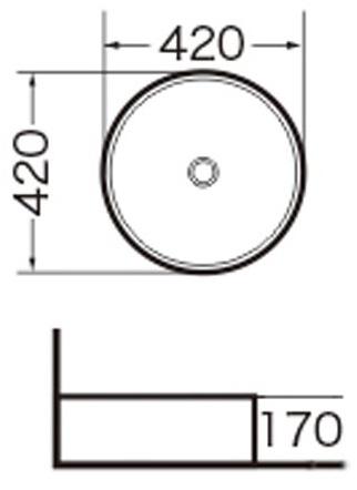 GR-3014 Накладная раковина на столешницу  прямоугольная Grossman  - Вид №2