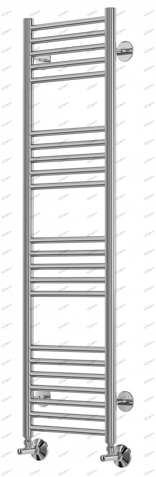 4660059582252 СТАНДАРТ Аврора П22 300х1200 (7+5+5+5) Полотенцесушитель TERMINUS Нержавеющая сталь