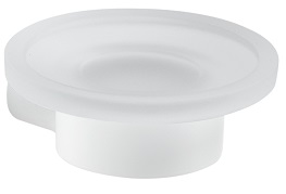 PI11(02) Gedy G-Pirenei, настенная стеклянная мыльница, цвет белый матовый