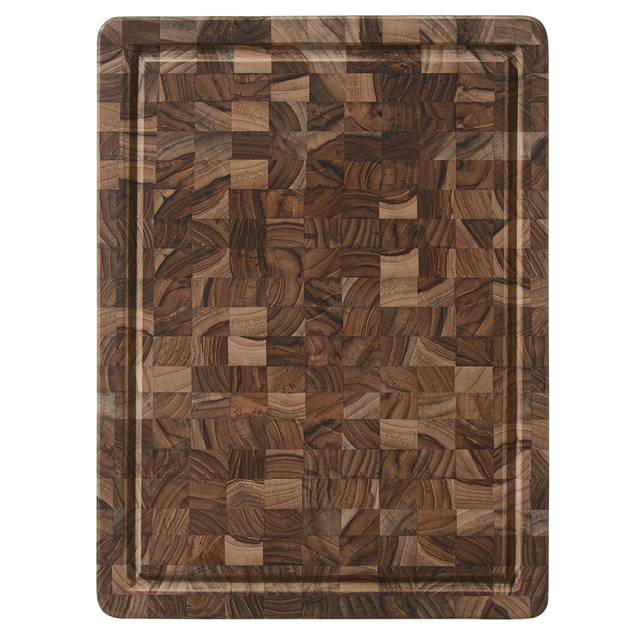 TH311 Доска разделочная торцевая butcher block 41x31 см TEAKHAUS 