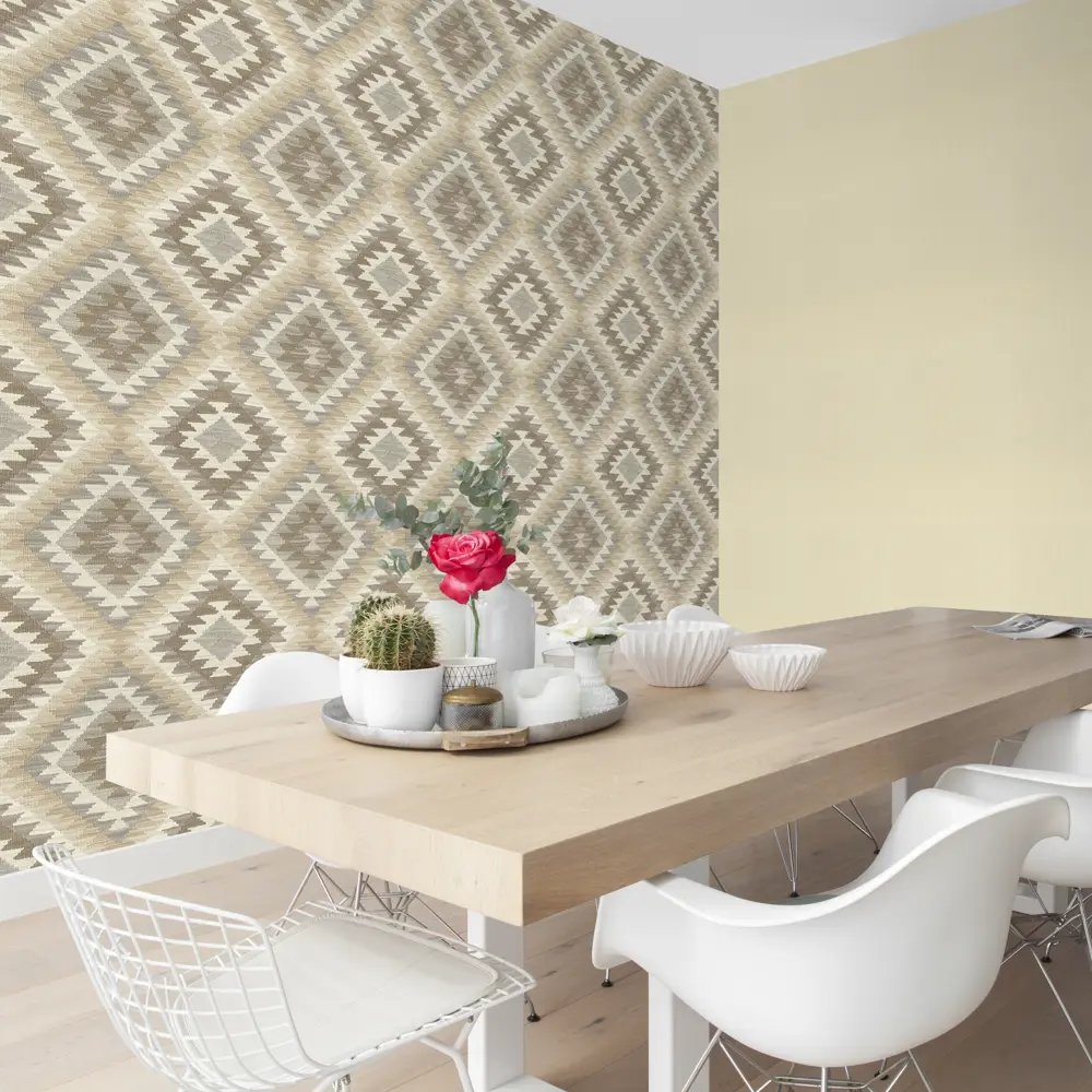 Обои флизелиновые Rasch Barbara Home Collection бежевые 0.53 м 527247 82061791 STLM-2178619 - Вид №3