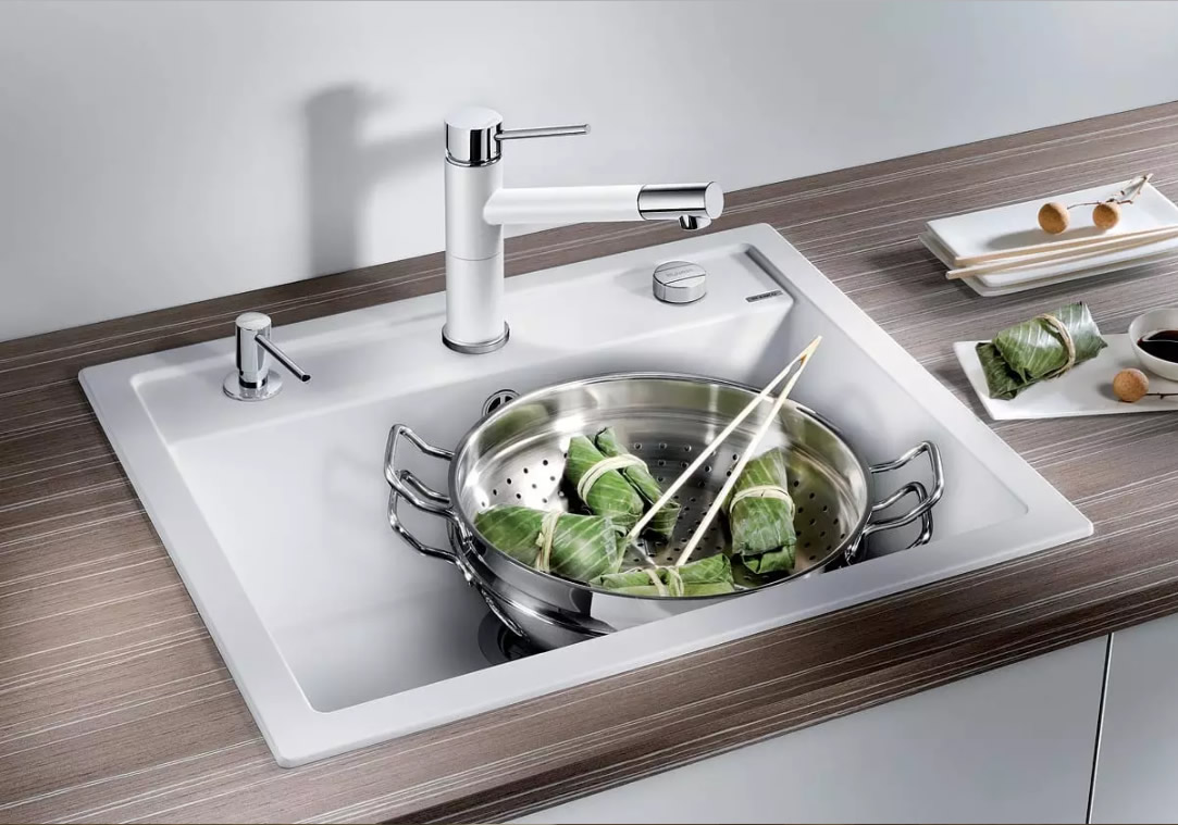 514198 Кухонная мойка Blanco Dalago 6 алюметаллик  Blanco Dalago Алюметаллик - Вид №2