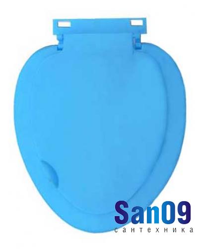 1697 Крышка сиденье для унитаза АКВАКОМ  - Вид №1