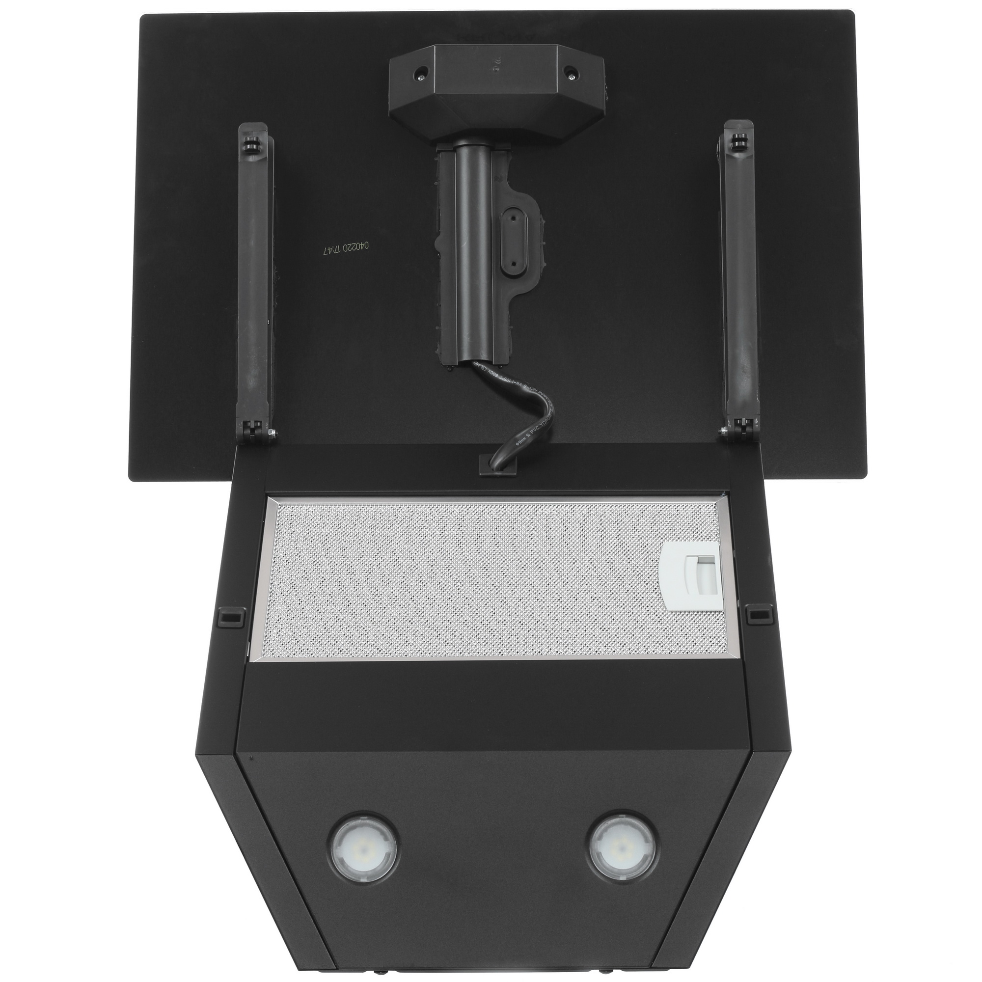 1611851 Вытяжка наклонная KRONA GABRIELE 500 black PB черный STDN-0083459 - Вид №7