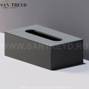 Agape PUZZLE Держатель для салфеток серый ALEG532GR