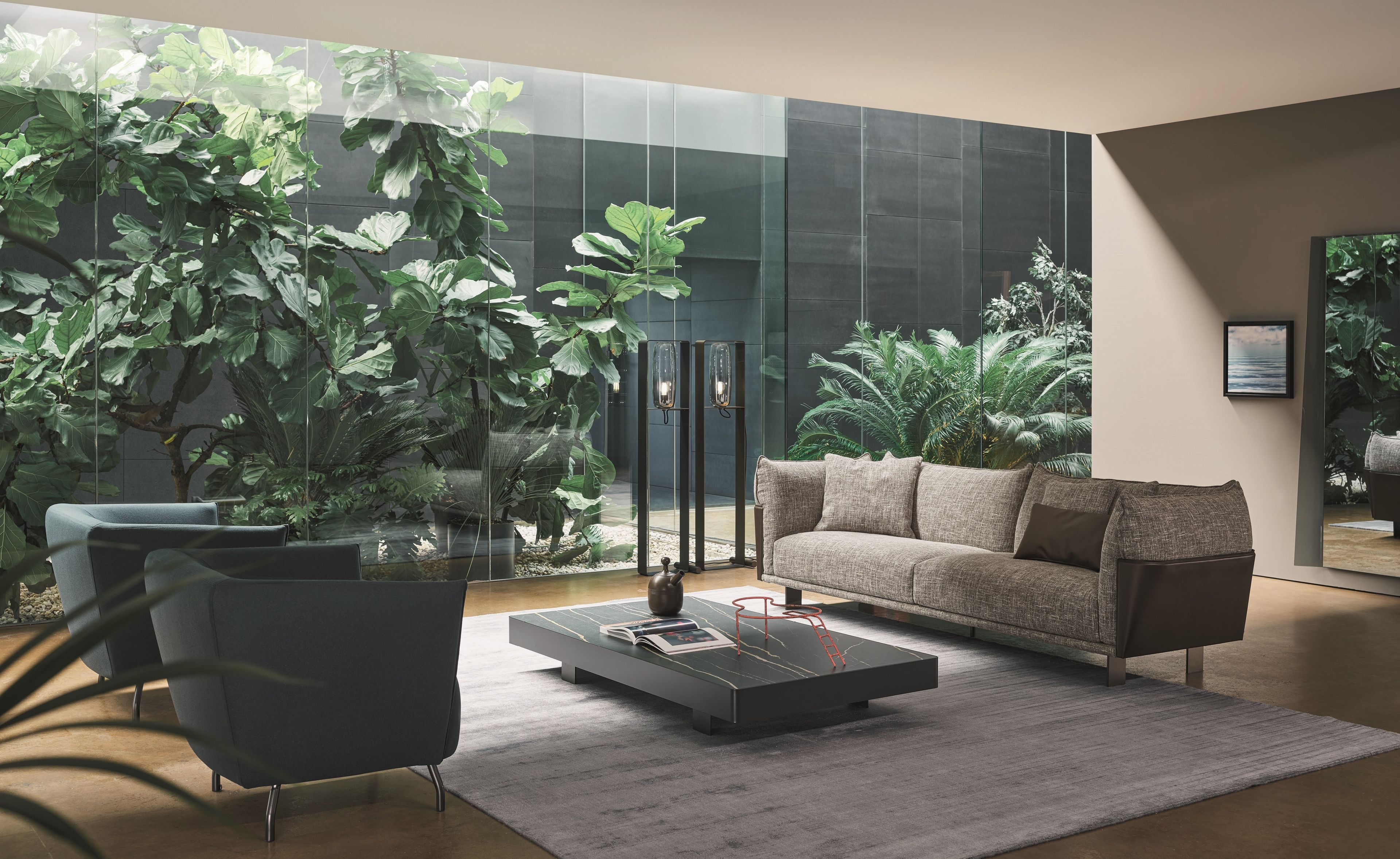 Ткань диван BONALDO смесь ARCH-00037823 - Вид №5