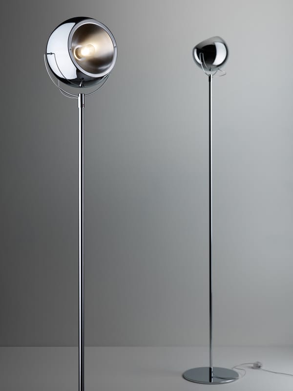 Регулируемая металлическая напольная лампа Fabbian Beluga Steel ARCH-00123079 - Вид №1