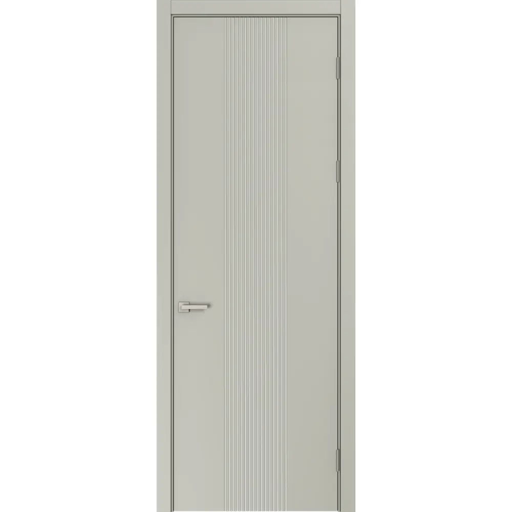 Дверь межкомнатная глухая Вилия 80x230 см эмаль цвет шелк с замком и без петель 89464695 STLM-2190466 BELWOODDOORS 