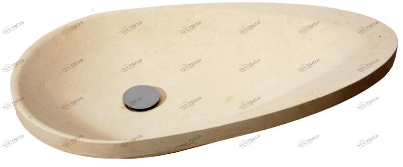 Ab30 Накладная раковина на столешницу  овальная PIMAR 