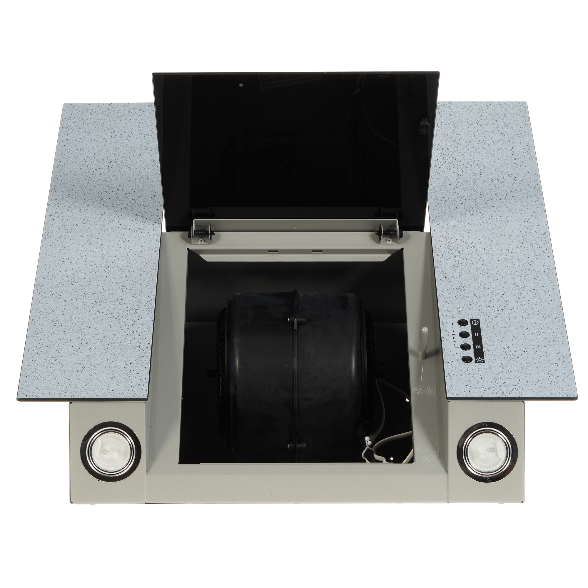 1349146 Вытяжка наклонная Gefest ВО 3603 К46 серый/серый STDN-0006842 - Вид №8