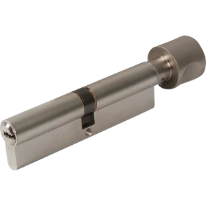 Цилиндр Kale Kilit 164 OBS 55x55 мм ключ/вертушка цвет никель 84240427 STLM-2178146