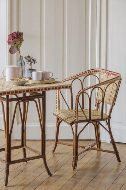 Kok Maison Квадратный стол из ротанга Bagatelle V29 - Вид №1