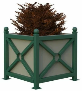 Lazzari Кашпо для общественных мест из стали