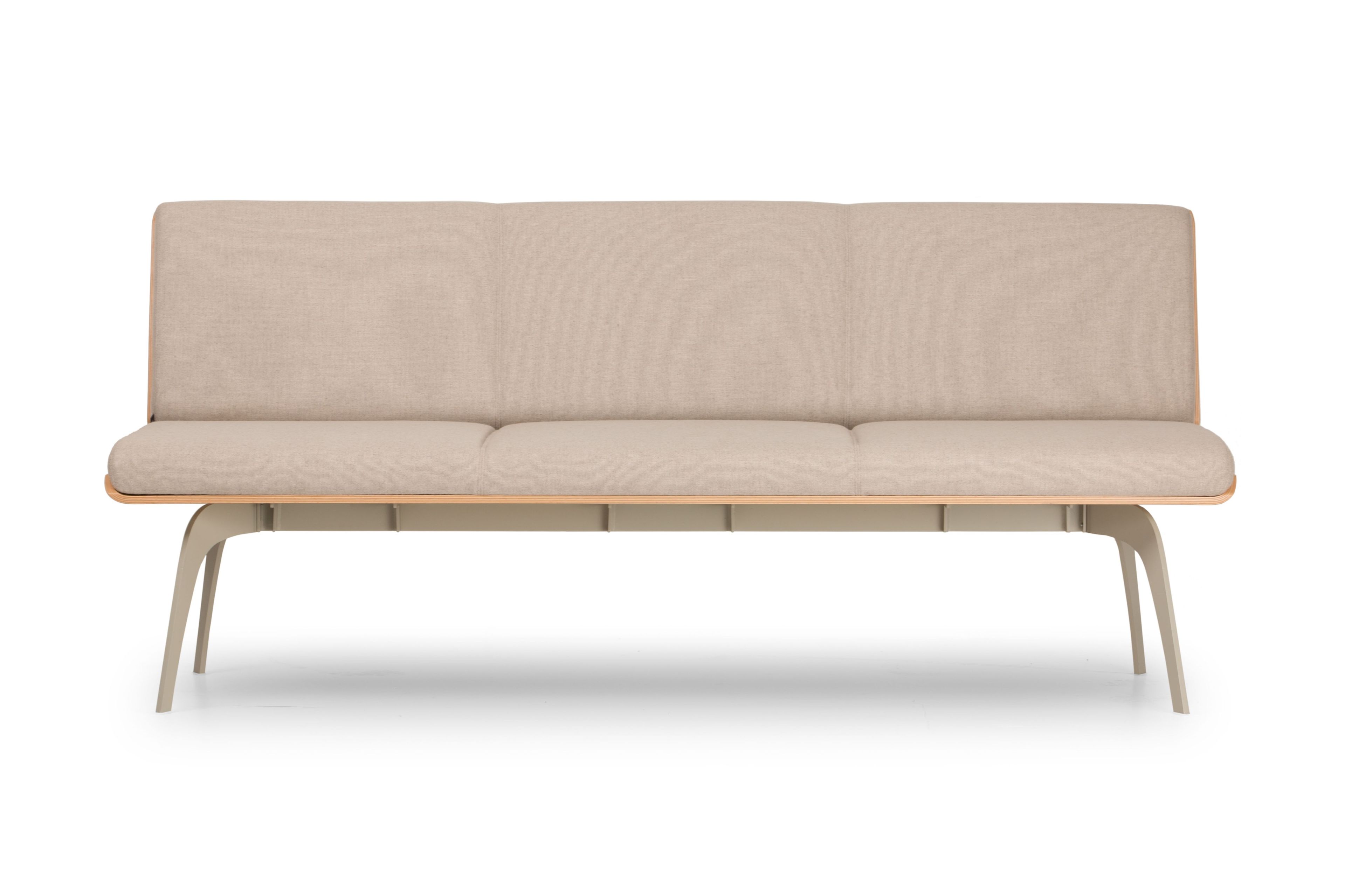 Тканевая скамья со спинкой True Design Millepiedi ARCH-00124671