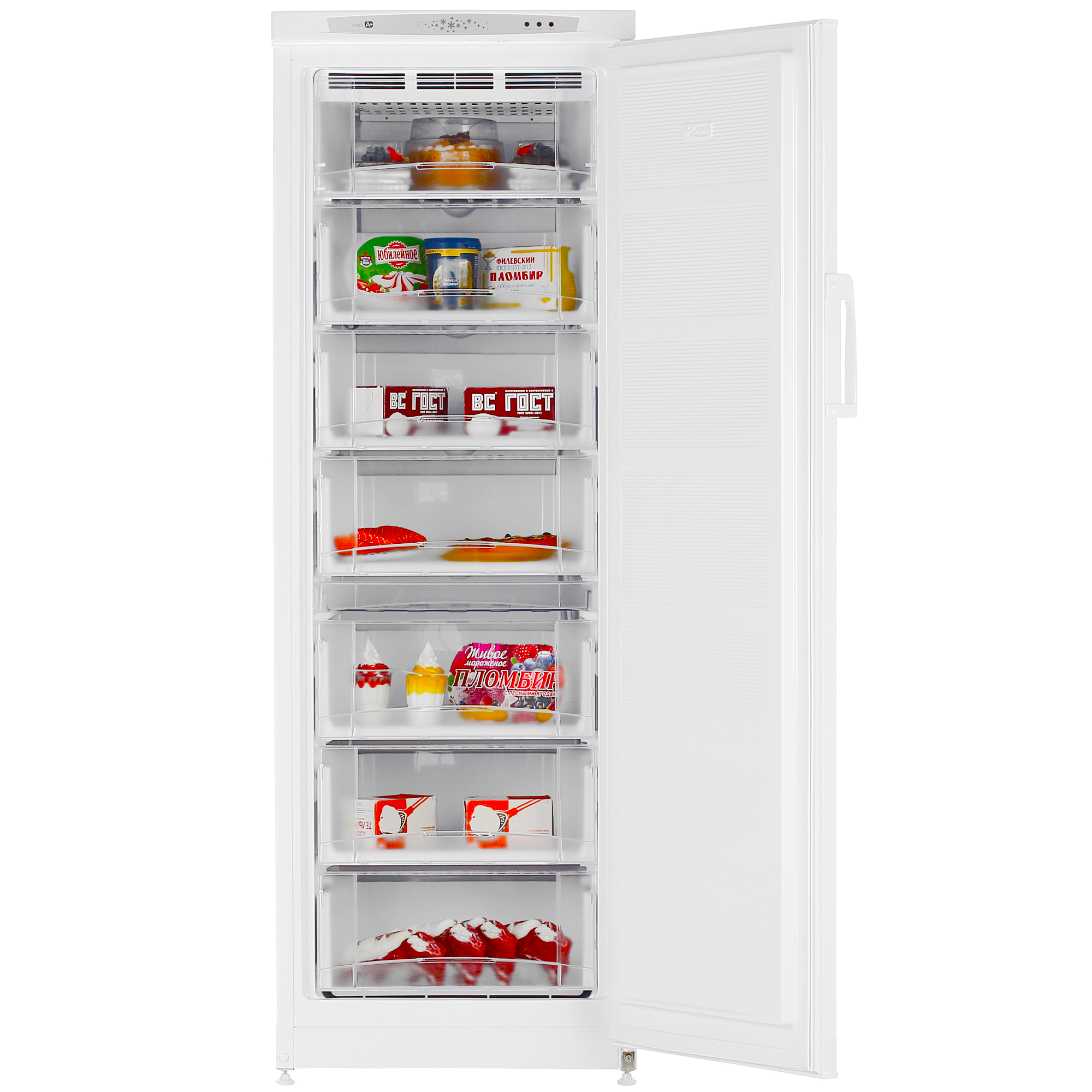 8135869 Морозильный шкаф  NORDFROST DF 168 WSP белый STDN-0113578 - Вид №5