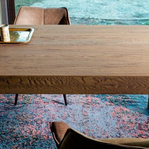 Devina Nais Прямоугольный обеденный стол из массива дерева Brooklyn sun-id-1473882 - Вид №4