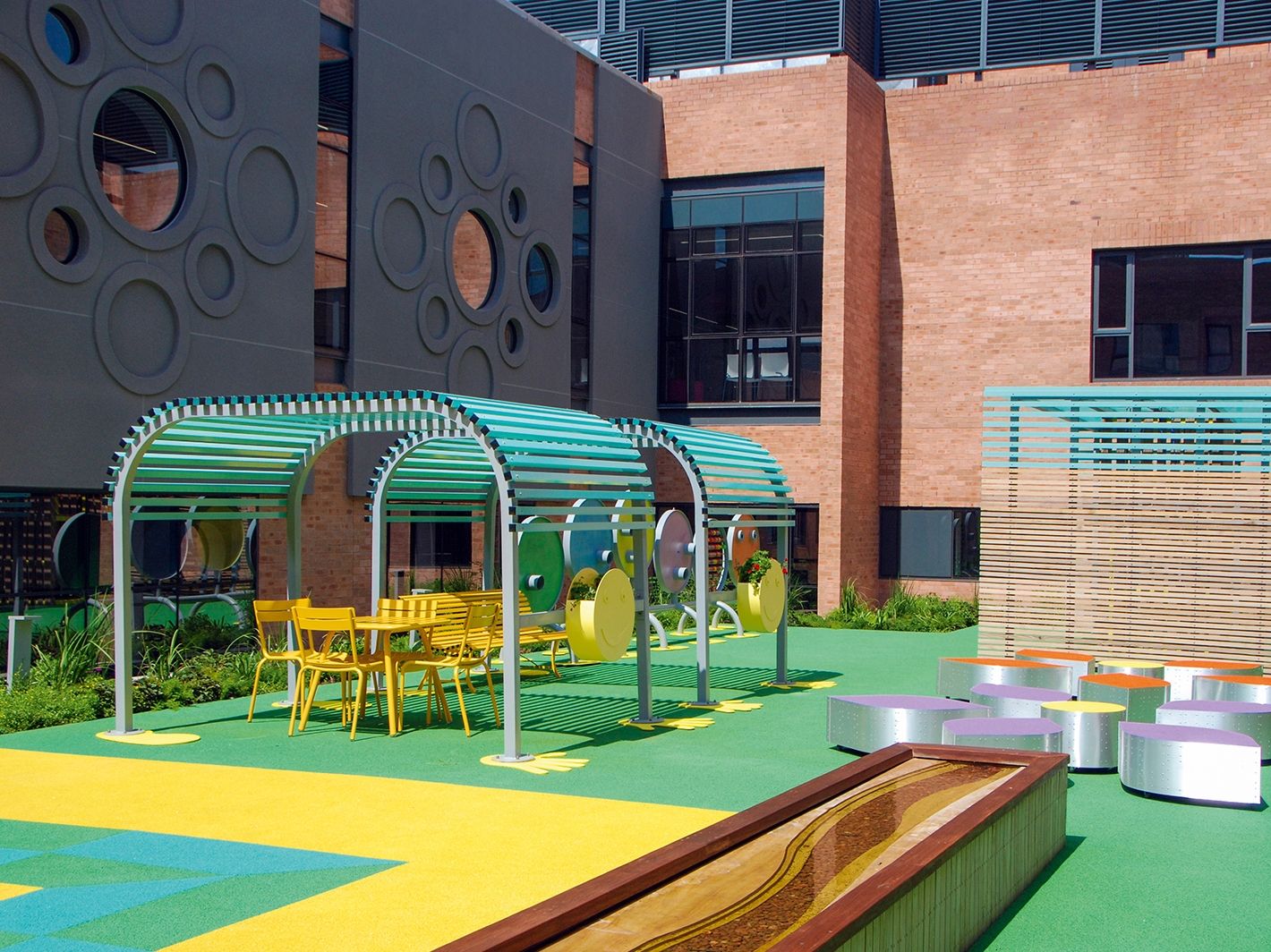 Алюминиевая скамья со спинкой Fermob Luxembourg Kid ARCH-00144278 - Вид №1