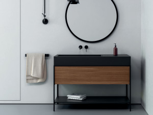 Напольный умывальник с ящиками