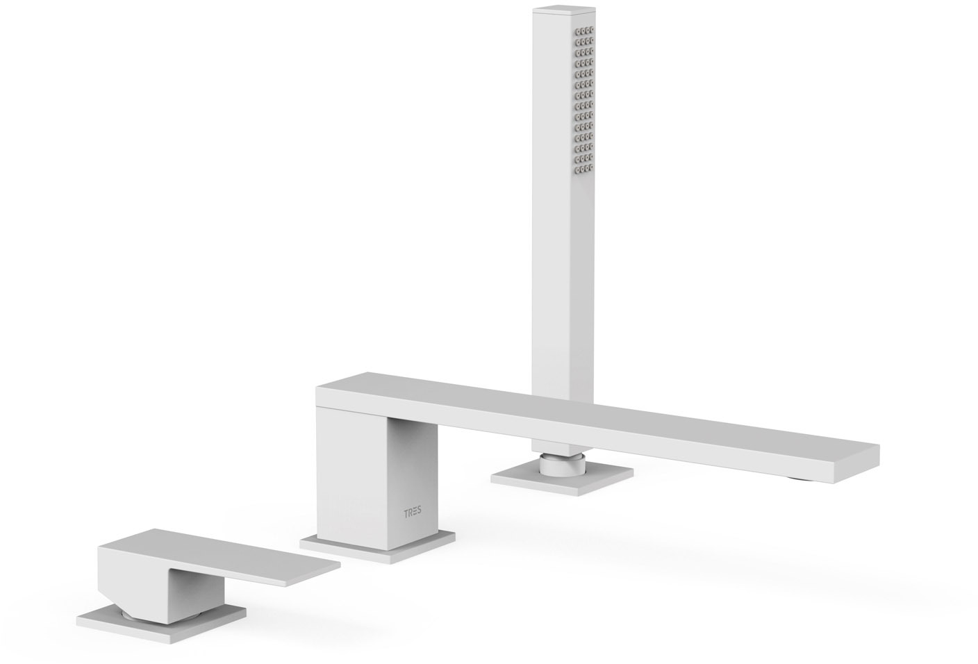 Смеситель для ванны CUADRO с одной ручкой -00616103BM TRES