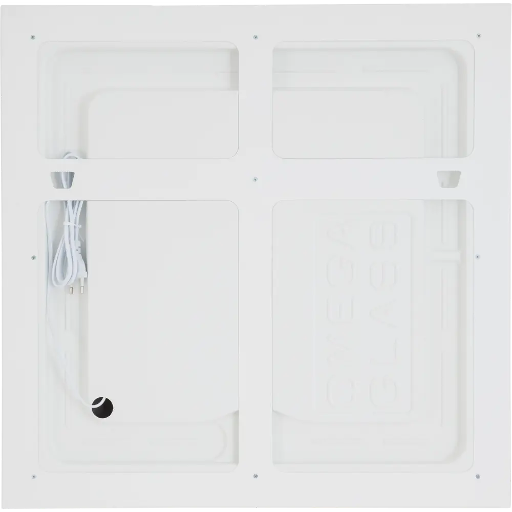 Зеркало для ванной Omega Glass Ницца с подсветкой 60x60 см квадратное STLM-2002392 - Вид №3