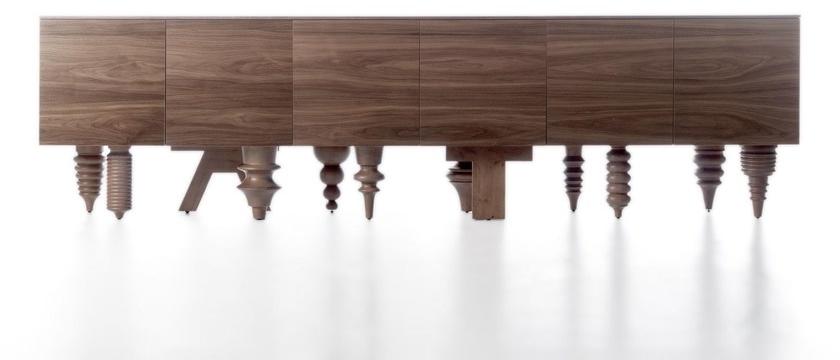 BD Barcelona Design Буфет из орехового дерева Multileg sun-id-1377468 - Вид №2