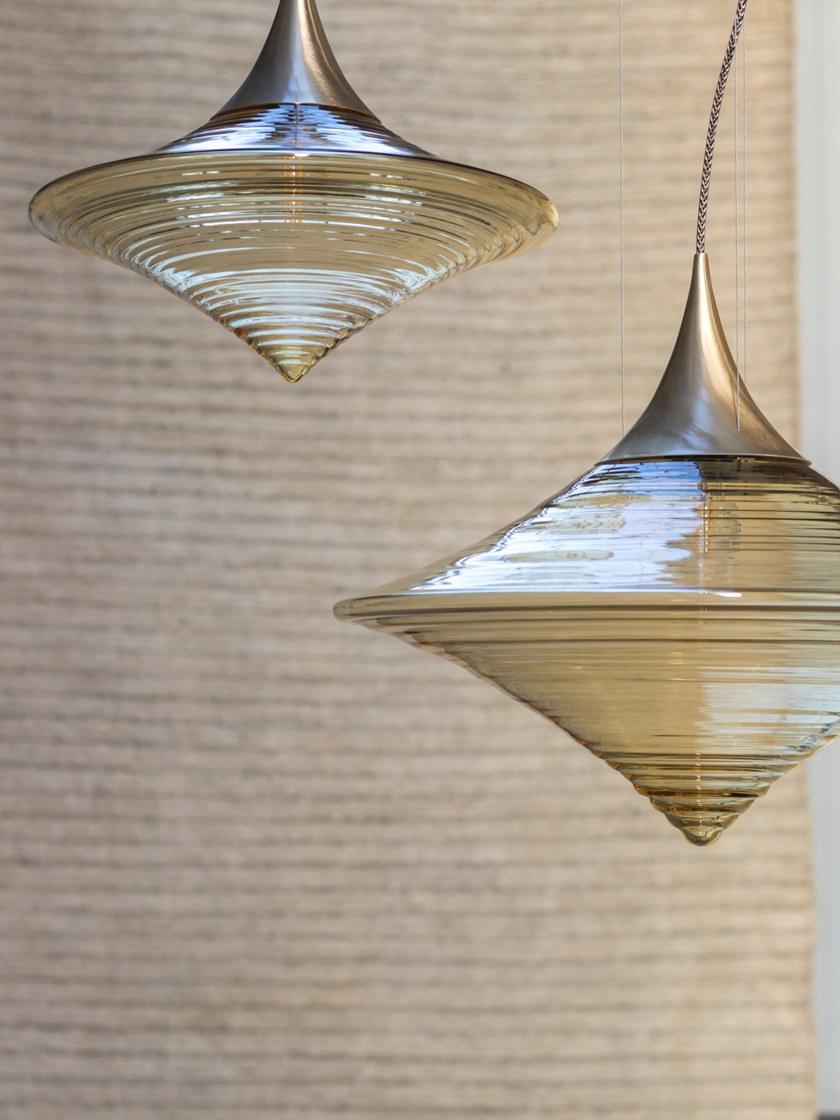 Hind Rabii Подвесной светильник из стекла Disca sun-id-1369959 - Вид №2