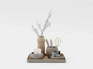 PROF Настольный набор из терракоты