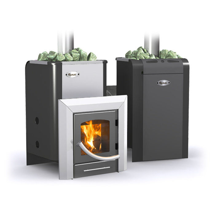 Дровяная печь для бани Ермак Элит 12-ПС 3740 - Вид №1