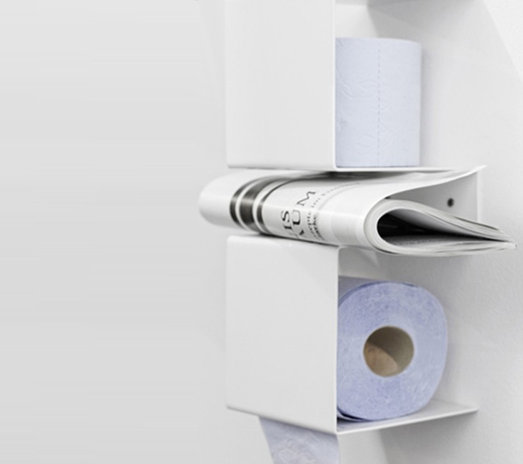 Ex.T InTeam Держатель для туалетной бумаги белый EXINTEAMB.CO  - Вид №4