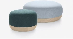 ALKI Круглый пуф из ткани Egon