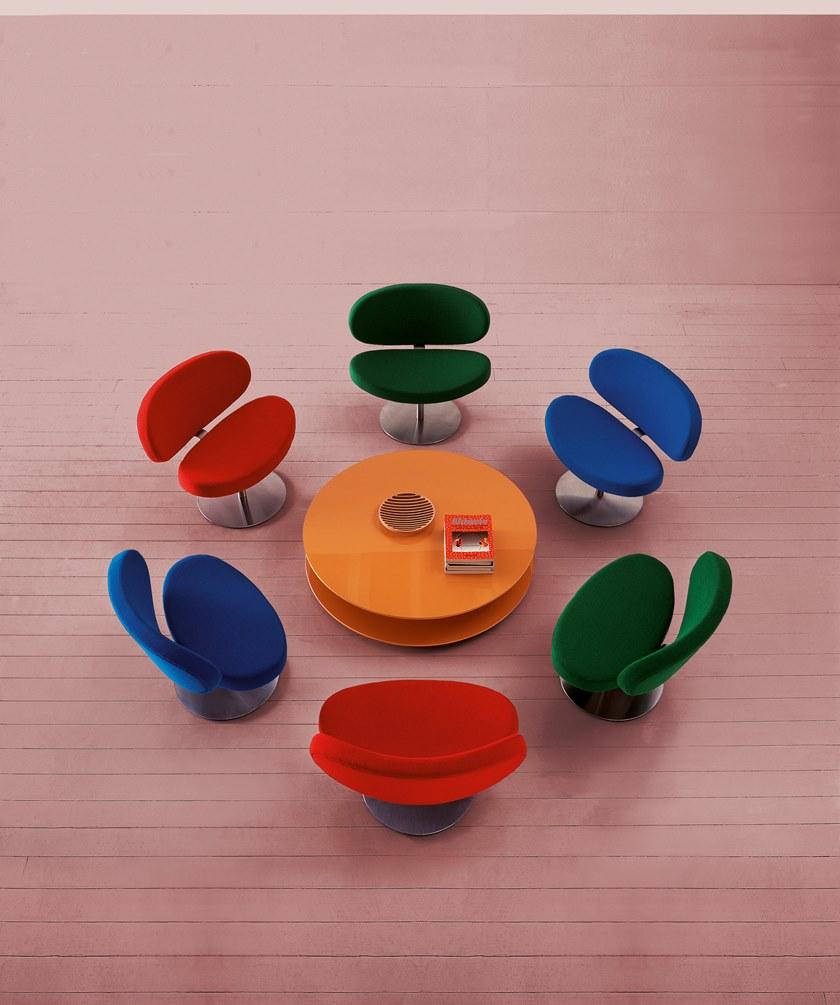 Cappellini Низкий лакированный журнальный столик  At_2  - Вид №2