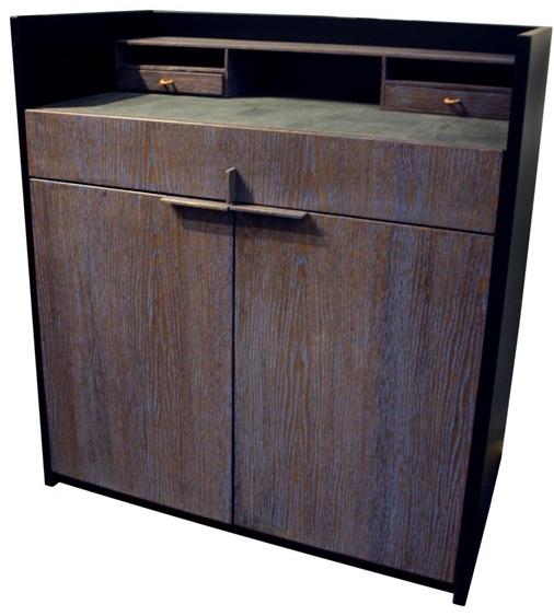 Garbarino Буфет из лакированного массива с распашными дверцами Edgar Ed1 - Вид №1