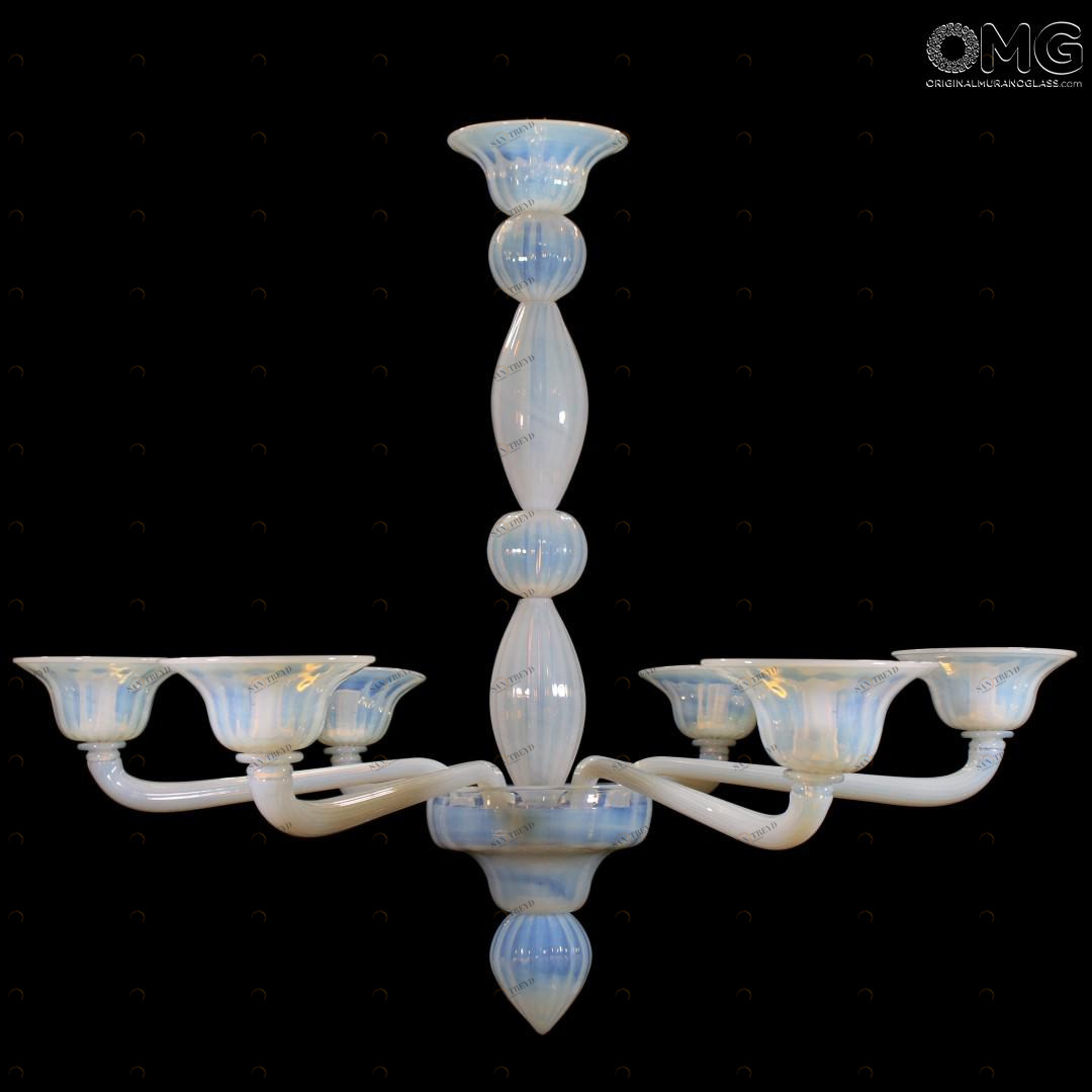 1176 ORIGINALMURANOGLASS Люстра Неаполь - Либерти - муранское стекло OMG  см MODERNO