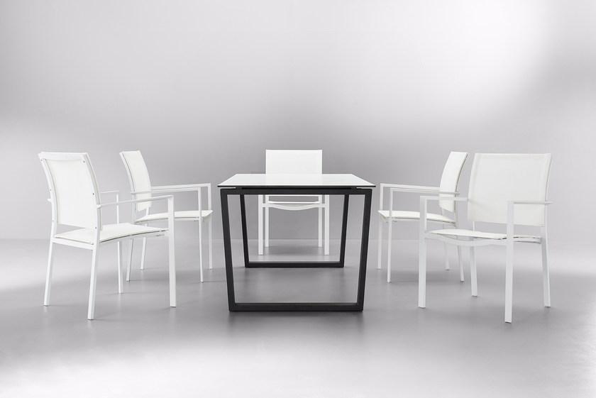 MOBIKA GARDEN Штабелируемый садовый стул из текстиля sun-id-1502359 - Вид №1