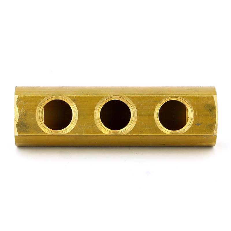 Коллектор ВВ 1" магистральный TIEMME 3 выхода 1/2"В 36мм 1970065 - Вид №2