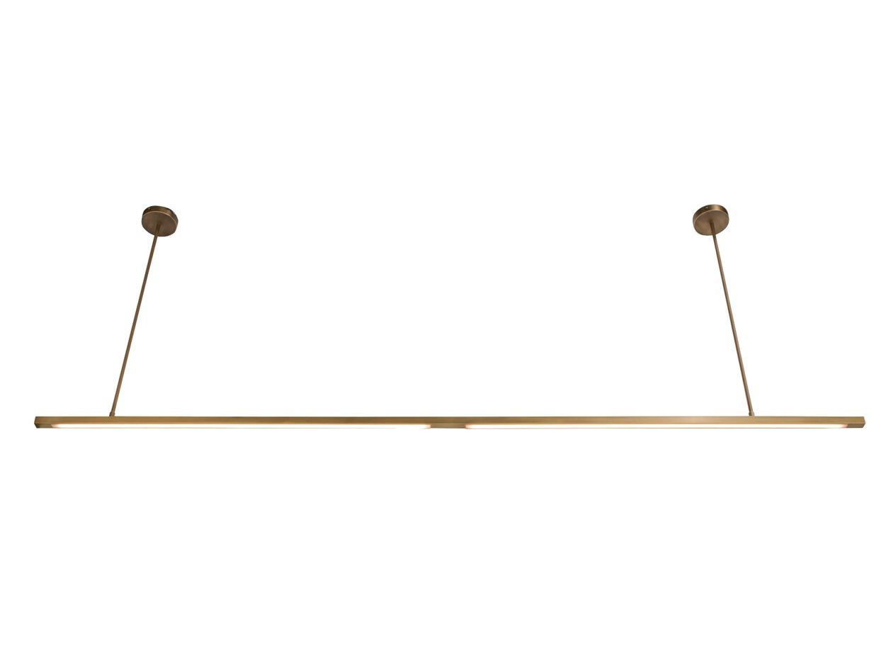 Латунный светодиодный подвесной светильник Lampex Italiana Zoe ARCH-00046256 - Вид №1