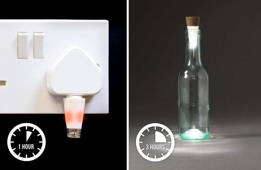 SK LIGHTBOTTLE1 Светящаяся пробка bottle light Suck UK  - Вид №13