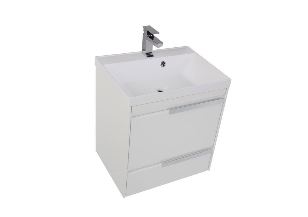 Тумба под раковину Aquanet Тиволи 60 белый sun-id-270657 - Вид №2