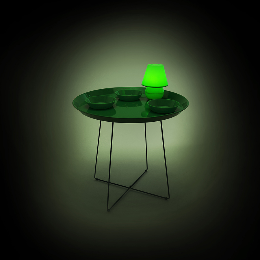 Поднос с лампой Snacklight, голубой Fatboy 100559 - Вид №1